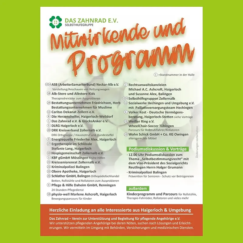 Pflege-Infotag für Haigerloch